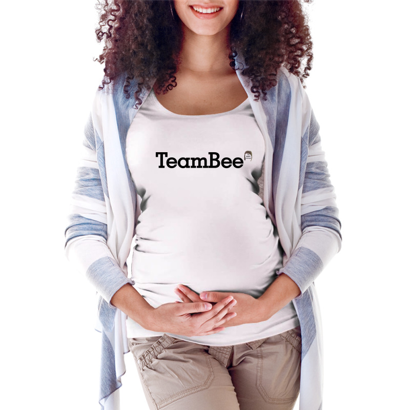 Teambee Honey Comb Maternity Scoop Neck T-shirt by harizsika | Artistshot