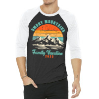 Family Vacation 2023 Hiking Camping Tennessee Smoky Mountain T Shirt 3/4 Sleeve Shirt | Artistshot