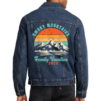 Family Vacation 2023 Hiking Camping Tennessee Smoky Mountain T Shirt Men Denim Jacket | Artistshot