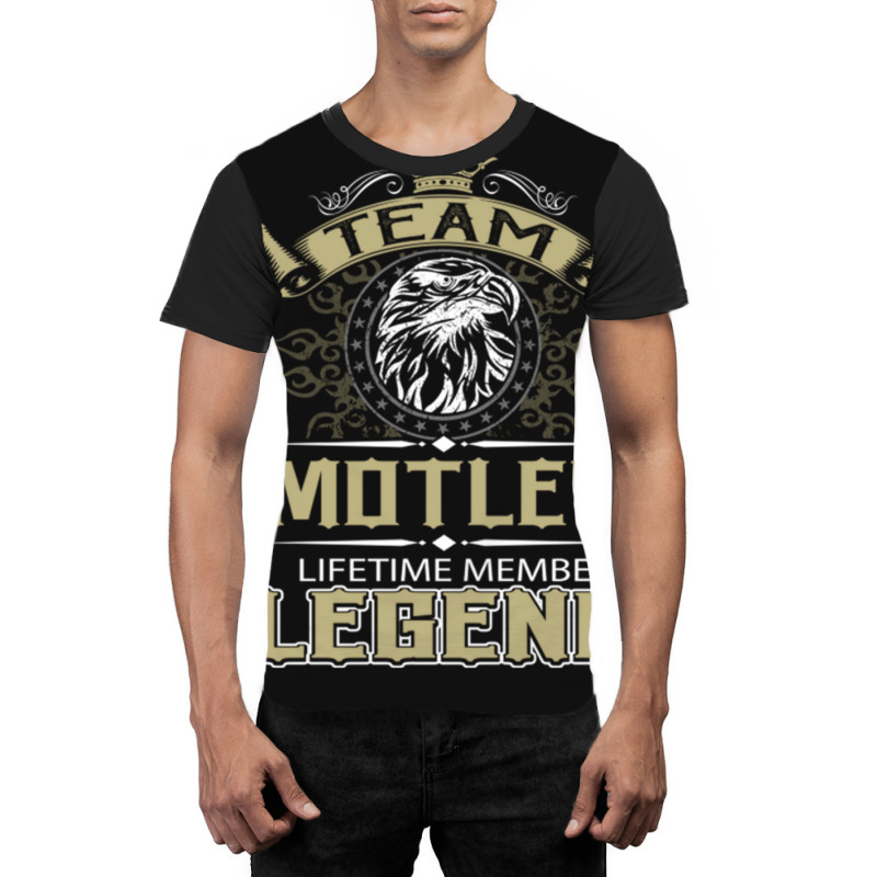 Motley Eagle Lifetime Member Legend Name 1 Graphic T-shirt by CaileighCohick | Artistshot