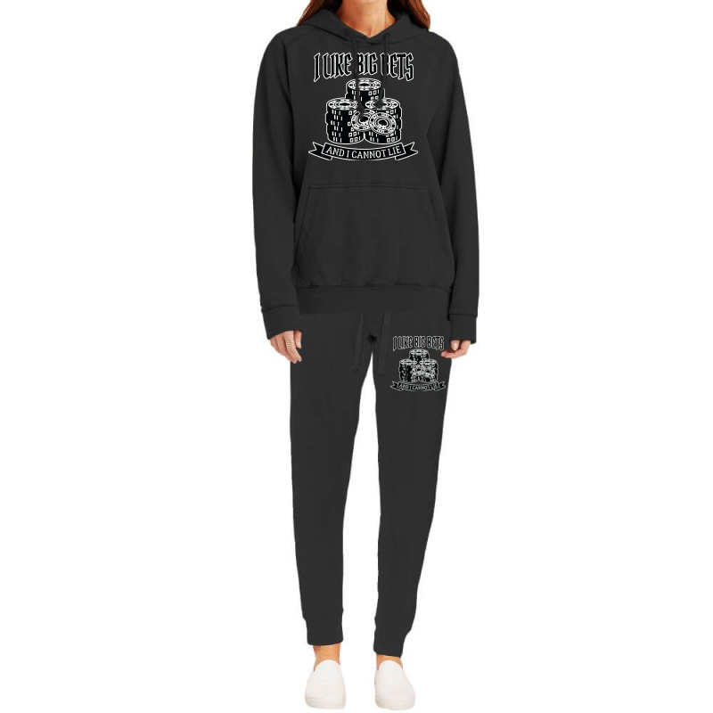 Poker I Like Big Bets Gambler Gambling Hoodie & Jogger Set | Artistshot