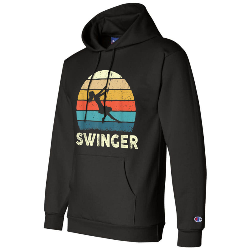 Swinger - Polyamory Couple Swapping Swing Swinging Lifestyle Champion Hoodie | Artistshot