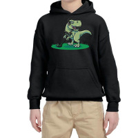 Tresure Hunting T-rex Detector Metal Detecting Pullover Hoodie Youth Hoodie | Artistshot