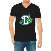 Baseball Daytona Tortugas V-neck Tee | Artistshot