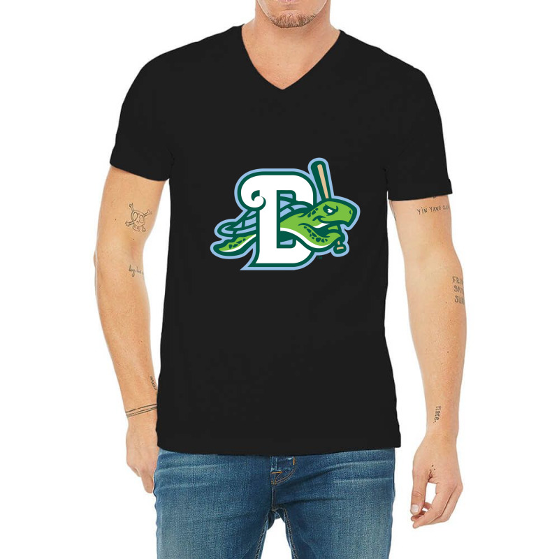 Baseball Daytona Tortugas V-Neck Tee by Irena D Good | Artistshot