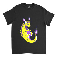 Nonbinary Dragon Lgbtq Nonbinary Pride Genderqueer Lgbt Classic T-shirt | Artistshot