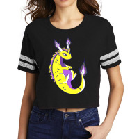 Nonbinary Dragon Lgbtq Nonbinary Pride Genderqueer Lgbt Scorecard Crop Tee | Artistshot