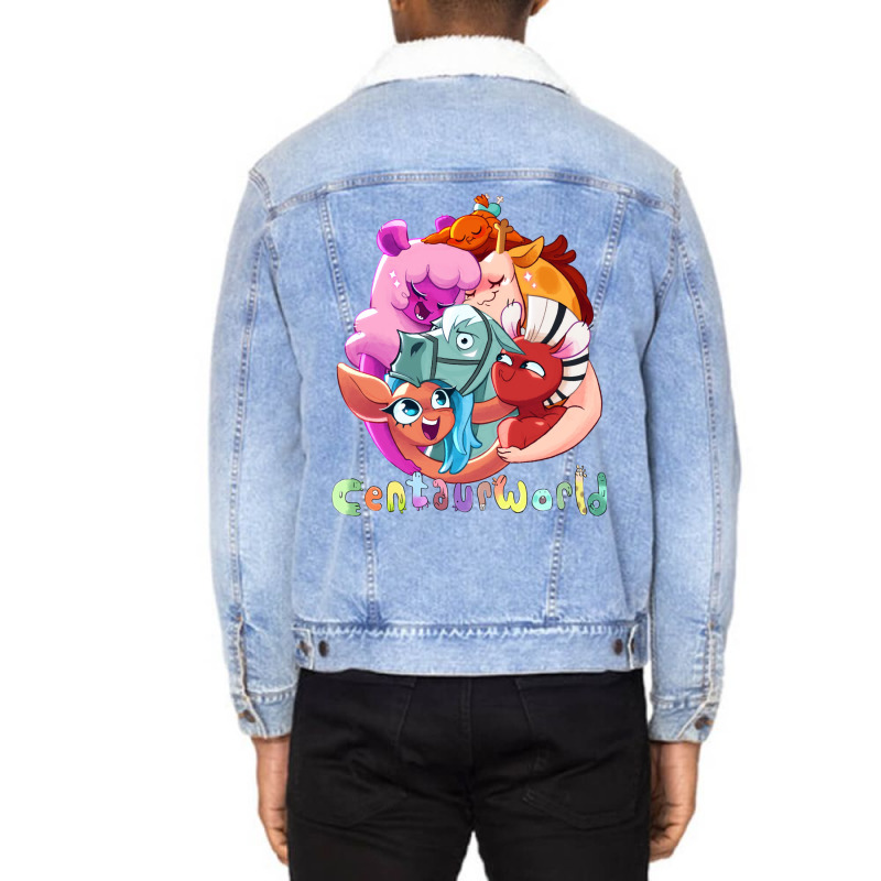 Centaurworld 01 Unisex Sherpa-lined Denim Jacket | Artistshot