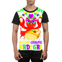 Beads Parades Kingcake Crawfish Mardi Gras Fat Tuesday T Shirt Graphic T-shirt | Artistshot