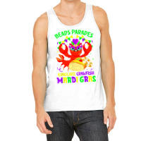 Beads Parades Kingcake Crawfish Mardi Gras Fat Tuesday T Shirt Tank Top | Artistshot