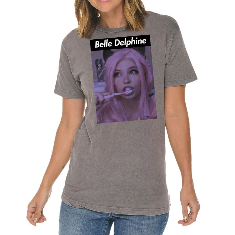 Belle Delphine 1 Vintage T-shirt | Artistshot