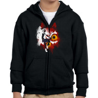 Mononoke Graffiti Youth Zipper Hoodie | Artistshot