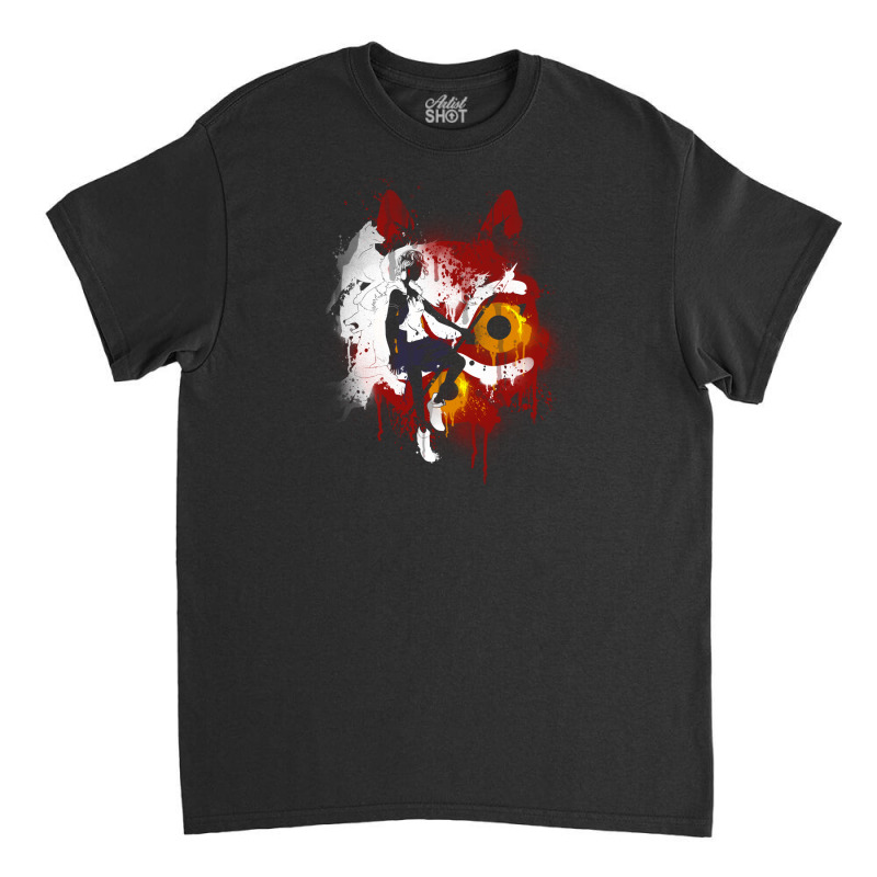 Mononoke Graffiti Classic T-shirt by Fearcheck | Artistshot