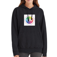 Kgay 106.5 Palm Springs Musical Notes Clothing Vintage Hoodie | Artistshot