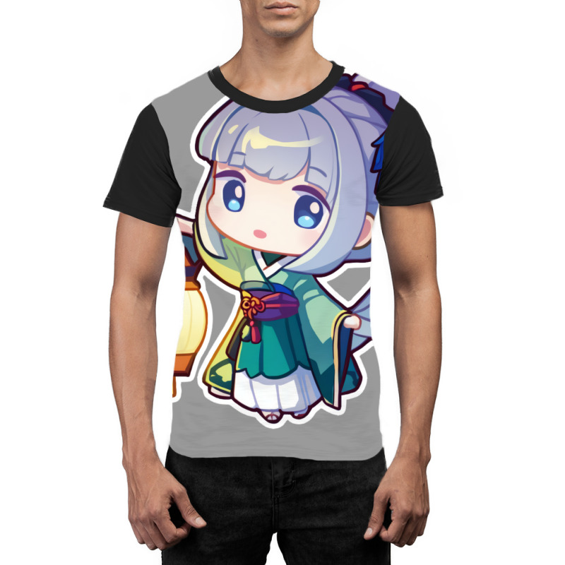 Chibi Girl Graphic T-shirt | Artistshot