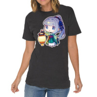 Chibi Girl Vintage T-shirt | Artistshot