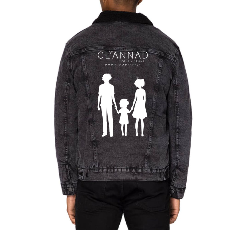 Clannad ~after Story~ (white Edition) Unisex Sherpa-lined Denim Jacket | Artistshot