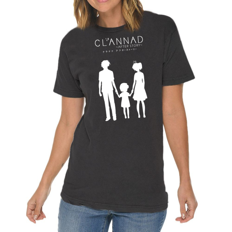 Clannad ~after Story~ (white Edition) Vintage T-shirt | Artistshot