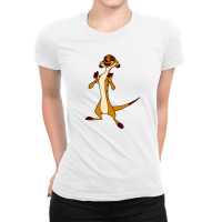 Timon Funny Ladies Fitted T-shirt | Artistshot