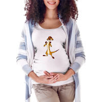 Timon Funny Maternity Scoop Neck T-shirt | Artistshot