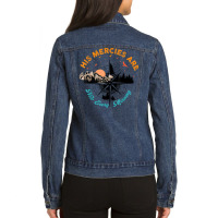 His Mercies Are New Every Morning, Jesus Lamentations 323 T Shirt Ladies Denim Jacket | Artistshot