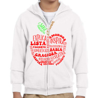 Spanish Bilingual Maestra Teacher T Shirt Youth Zipper Hoodie | Artistshot