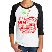 Spanish Bilingual Maestra Teacher T Shirt Youth 3/4 Sleeve | Artistshot