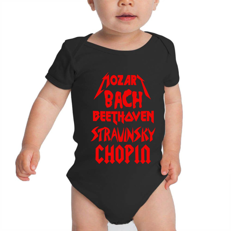 Style Classical Composers Baby Bodysuit by saterseim | Artistshot