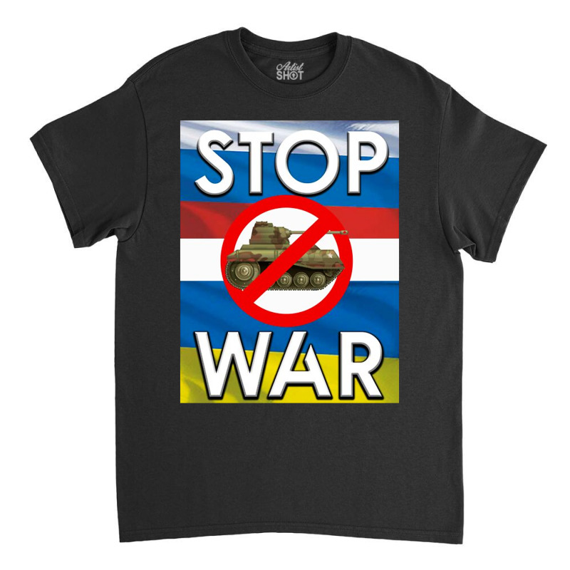 Russia Stop War Classic T-shirt | Artistshot