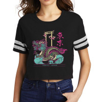 Vintage Dragon Japan Toyko Retro 80’s Style Scorecard Crop Tee | Artistshot