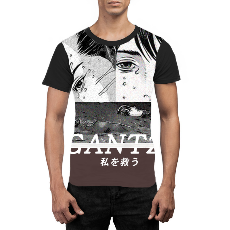 Gantz ''rescue'' V1 Manga Graphic T-shirt | Artistshot