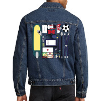 Detective Conan Gadgets Men Denim Jacket | Artistshot