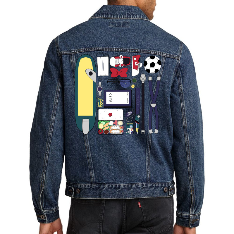 Detective Conan Gadgets Men Denim Jacket by yajapitsop | Artistshot