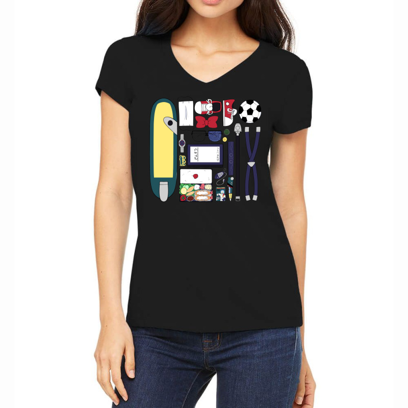 Detective Conan Gadgets Women's V-Neck T-Shirt by yajapitsop | Artistshot