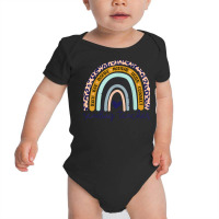 Reading Teacher Rainbow Leopard Print Reading Specialist T Shirt Baby Bodysuit | Artistshot