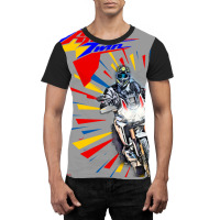 Copy Of Africa Twin Crf 1100l Big Trail Graphic T-shirt | Artistshot