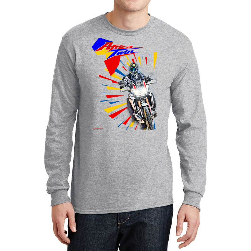 Copy Of Africa Twin Crf 1100l Big Trail Long Sleeve Shirts | Artistshot