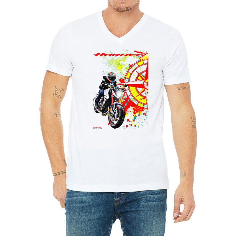 Copy Of Hornet Cb 750 Supernaked V-neck Tee | Artistshot