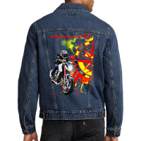 Copy Of Hornet Cb 750 Supernaked Men Denim Jacket | Artistshot