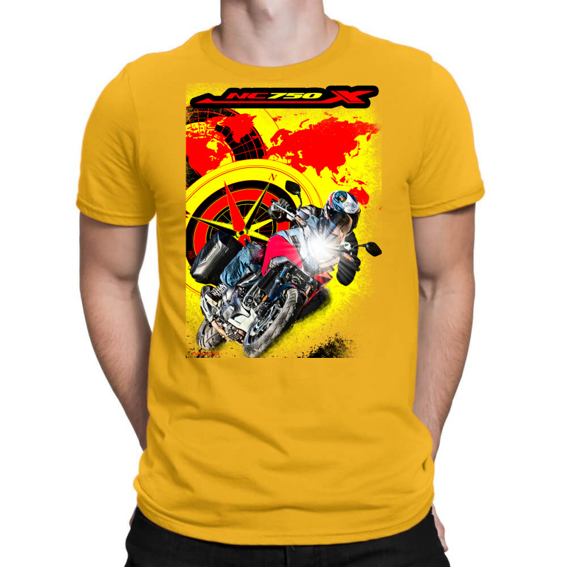 Copy Of Nc750x  2023 World Map T-shirt | Artistshot