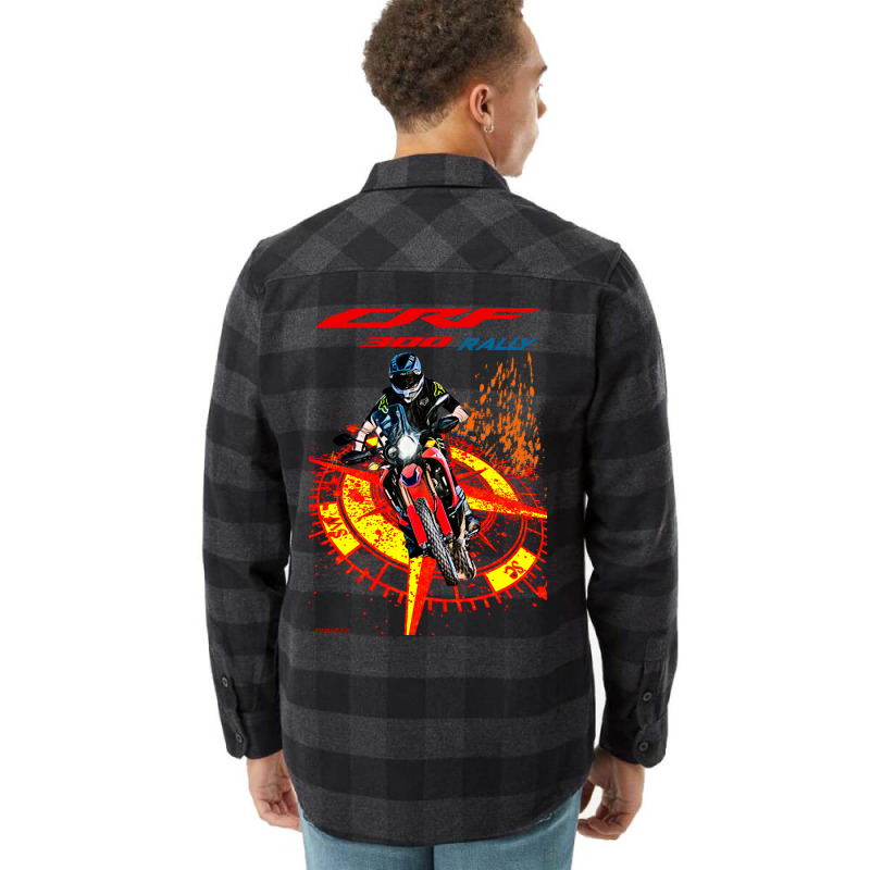 Crf 300 Rally Splash Windrose Flannel Shirt | Artistshot