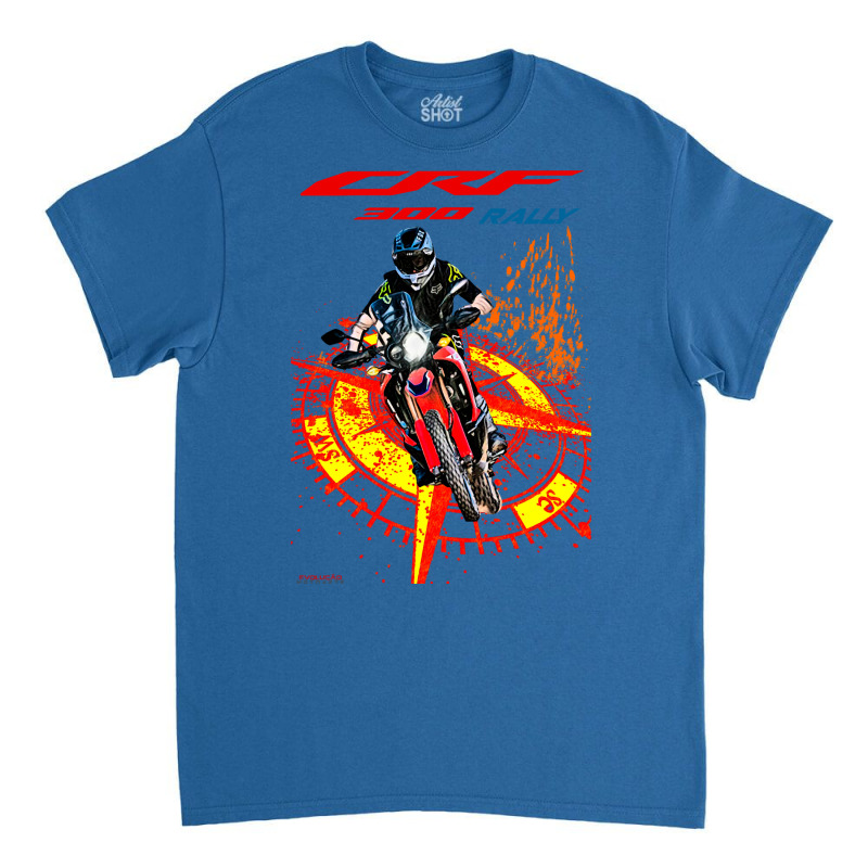 Crf 300 Rally Splash Windrose Classic T-shirt | Artistshot