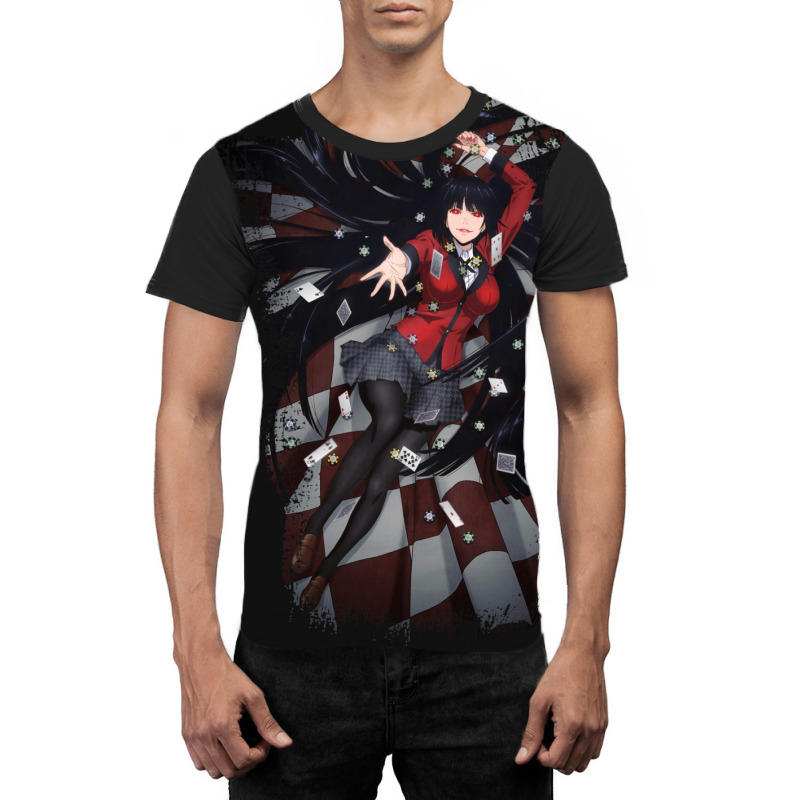 Kakegurui Yumeko Graphic T-shirt | Artistshot