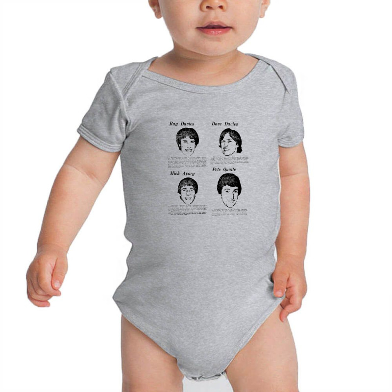 The Kinks Baby Bodysuit by astonimun | Artistshot