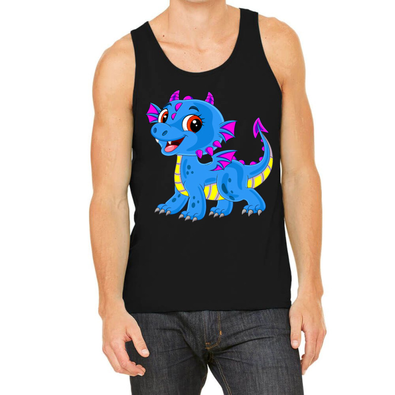 Pansexual Dragon Lgbt Pan Pride Cute Lgbtq Tank Top by XAVIERESPREE | Artistshot