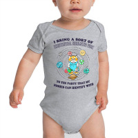 I Bring A Sort Of Existential Nihilistic Vibe To Party Cat T Shirt Baby Bodysuit | Artistshot