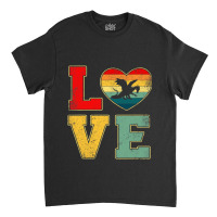 Vintage Love Dragon Retro 70s 80s Heart Farm Animals Classic T-shirt | Artistshot