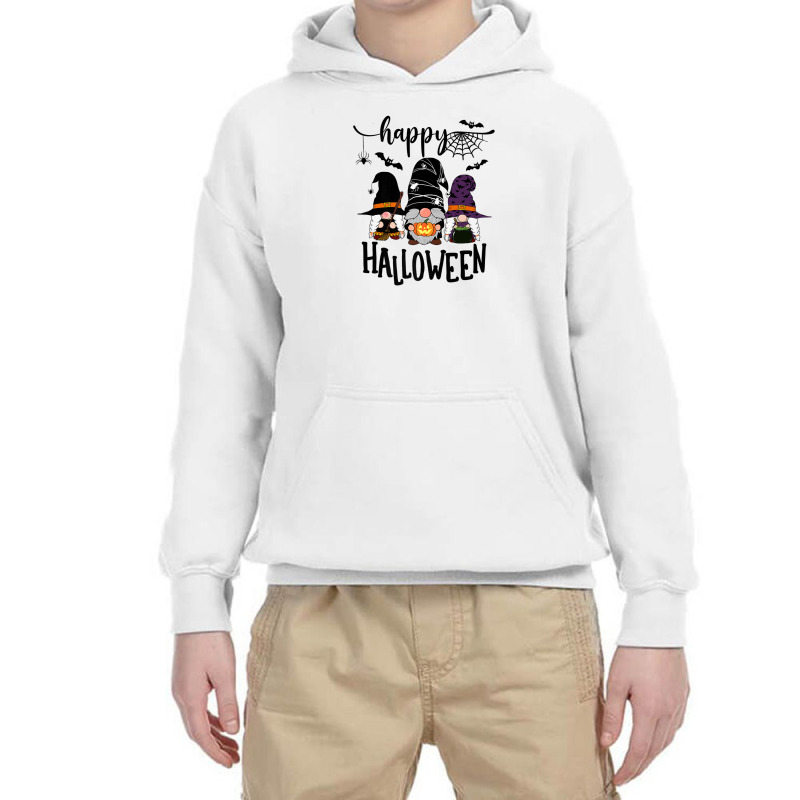 Gnomes Halloween Witch Garden Gnomes Happy Halloween Youth Hoodie | Artistshot