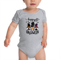 Gnomes Halloween Witch Garden Gnomes Happy Halloween Baby Bodysuit | Artistshot