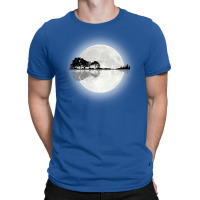 Moonlight Nature Guitar T-shirt | Artistshot